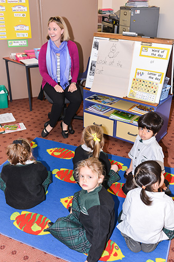 Children in class