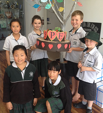 Hauraki School children